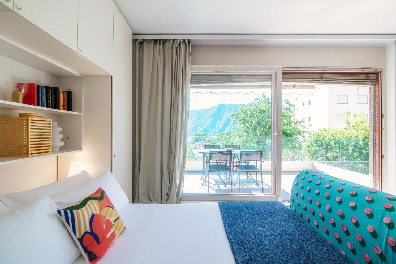 Panoramic Studio By Quokka 360 - Open Space Apartment With Terrace Lugano Luaran gambar