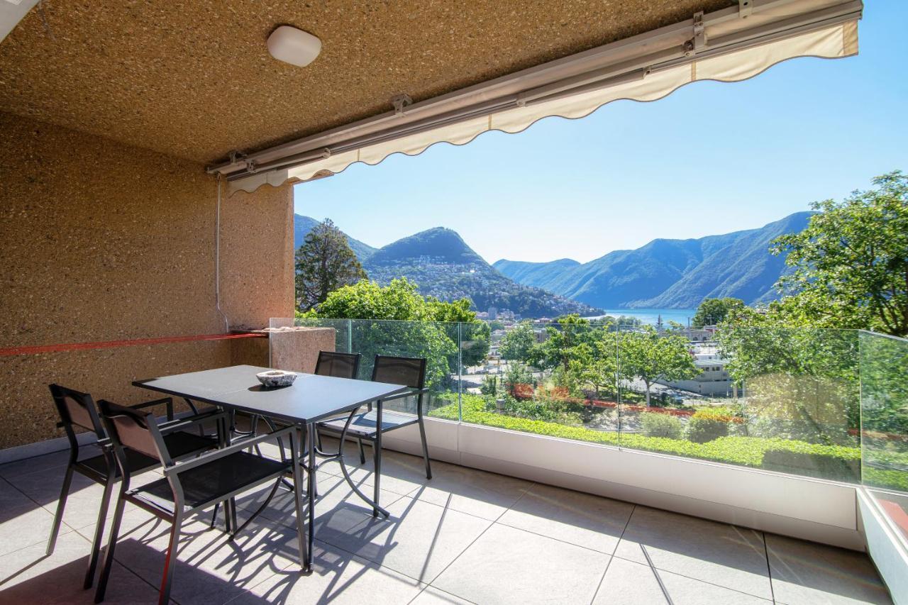 Panoramic Studio By Quokka 360 - Open Space Apartment With Terrace Lugano Luaran gambar