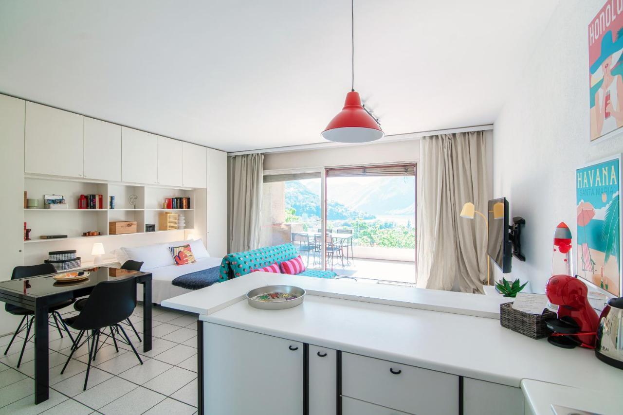 Panoramic Studio By Quokka 360 - Open Space Apartment With Terrace Lugano Luaran gambar