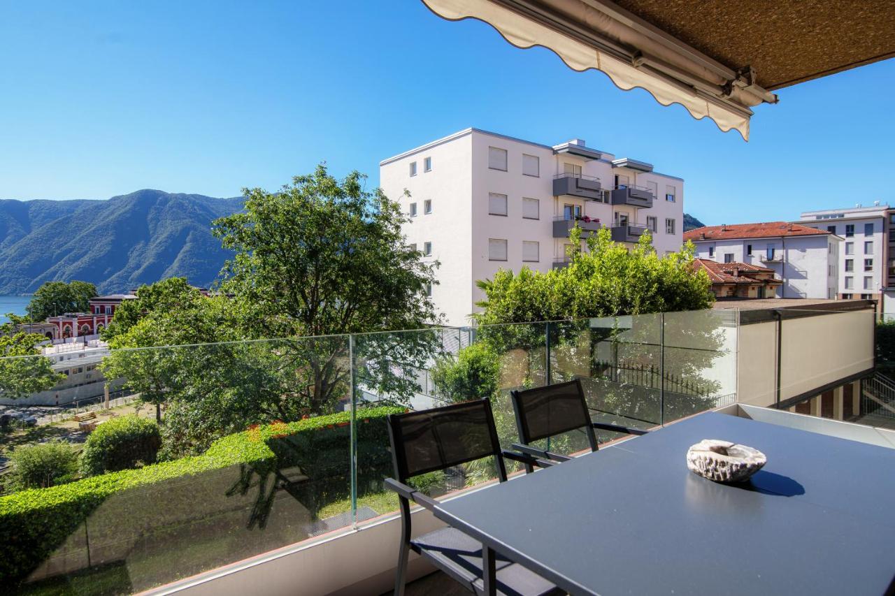Panoramic Studio By Quokka 360 - Open Space Apartment With Terrace Lugano Luaran gambar