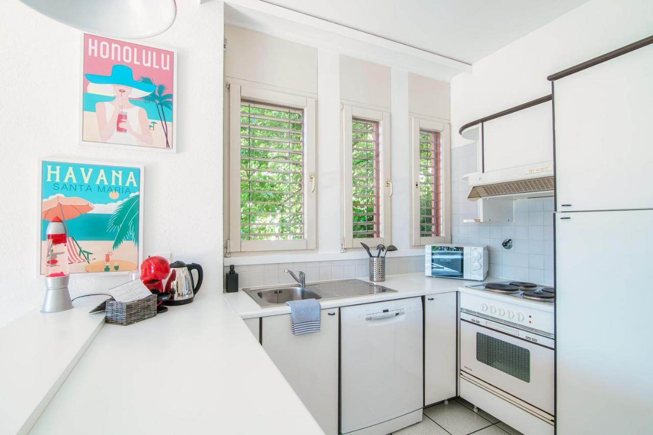 Panoramic Studio By Quokka 360 - Open Space Apartment With Terrace Lugano Luaran gambar