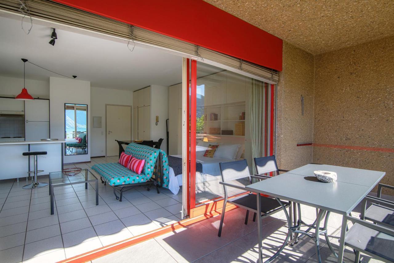Panoramic Studio By Quokka 360 - Open Space Apartment With Terrace Lugano Luaran gambar