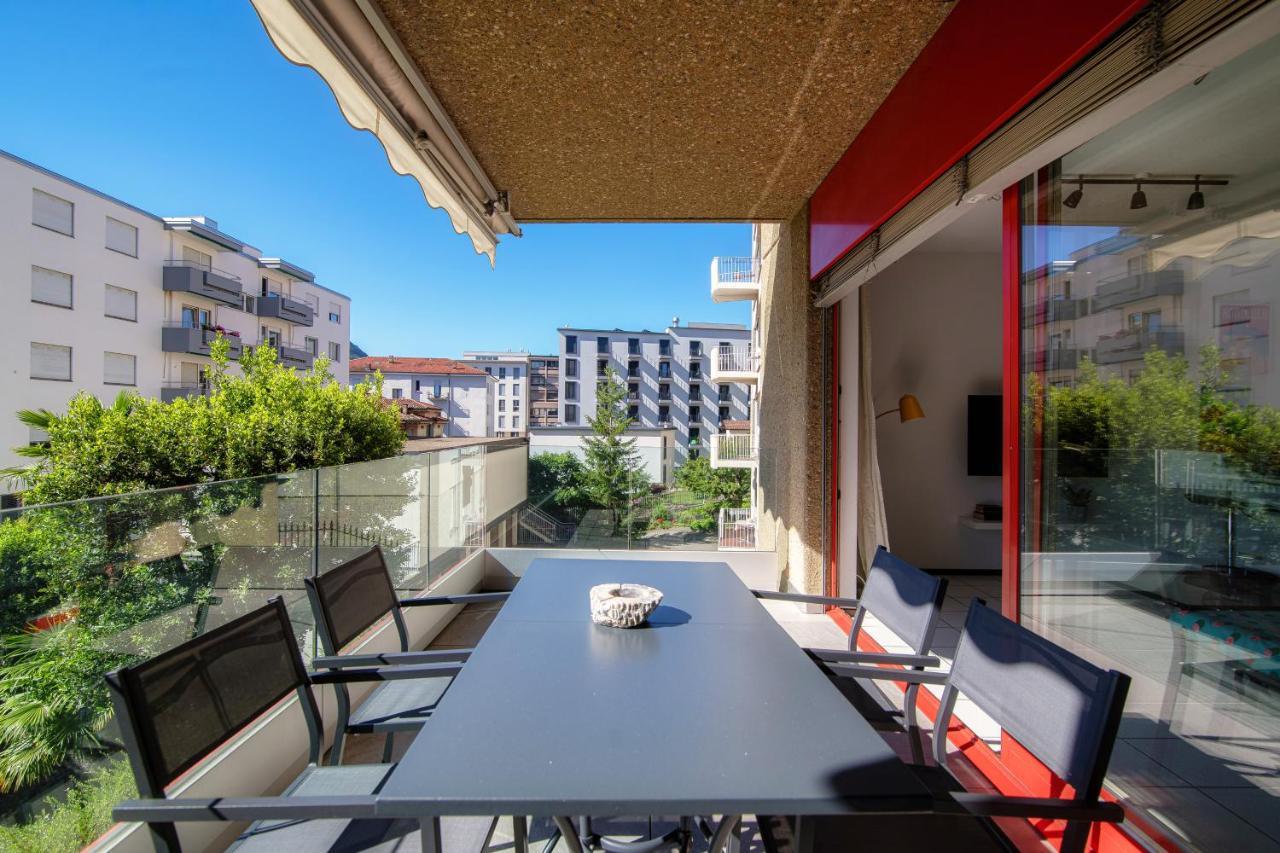 Panoramic Studio By Quokka 360 - Open Space Apartment With Terrace Lugano Luaran gambar